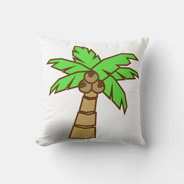 PALM TREM PILLOWS KISSEN (Vorderseite)