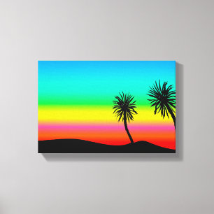 Palm Tress Leinwanddruck