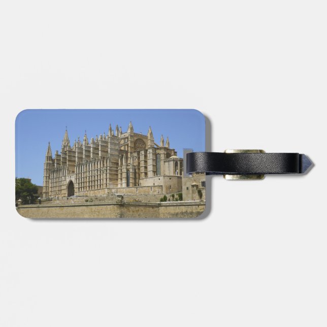 Palma Cathedral Gepäckanhänger (Rückseite horizontal)