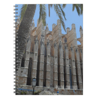 Palma Cathedral Majorca Spain Vacation Souvenir Notizblock