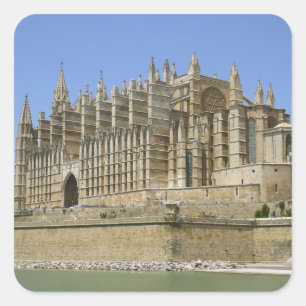 Palma Cathedral Quadratischer Aufkleber