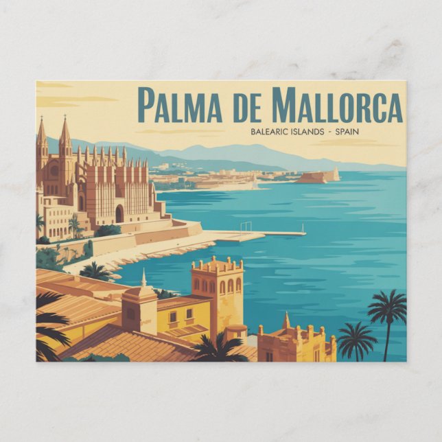 Palma de Mallorca  Balearen  Postkarte (Vorderseite)