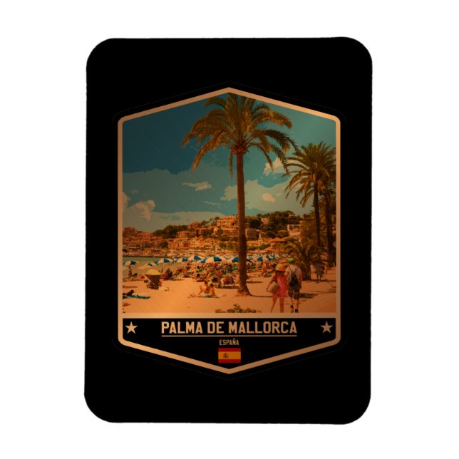 Palma de Mallorca Magnet (Vertikal)
