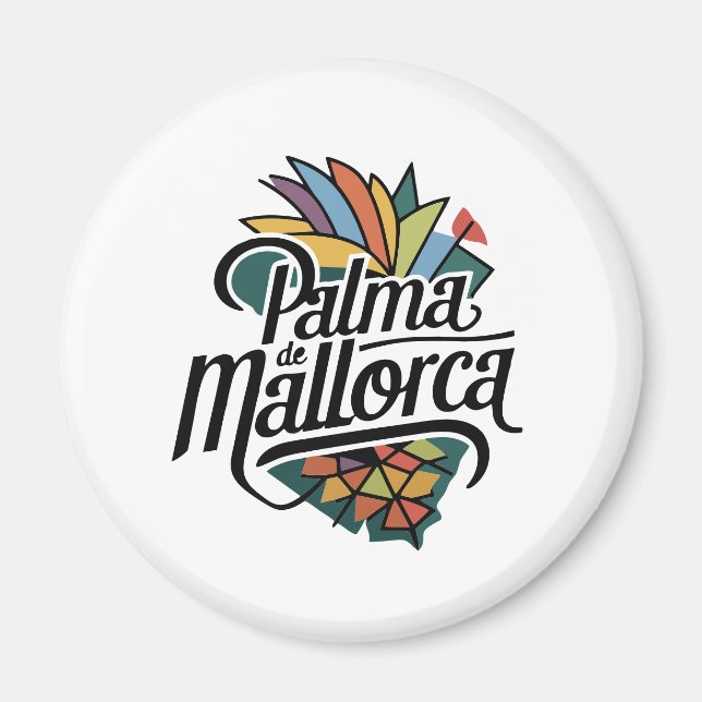 Palma de Mallorca Magnet (Vorne)