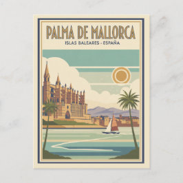 Palma de Mallorca Spanien Postkarte