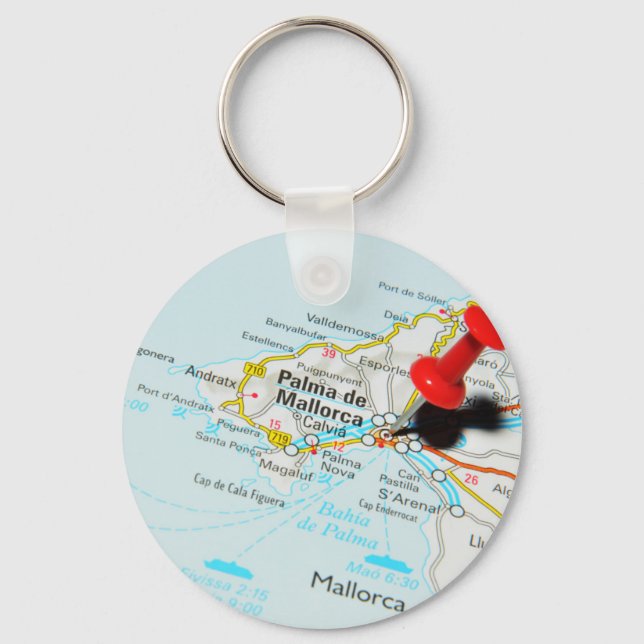 Palma de Mallorca, Spanien Schlüsselanhänger (Vorderseite)