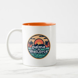 Palma de Mallorca Zweifarbige Tasse
