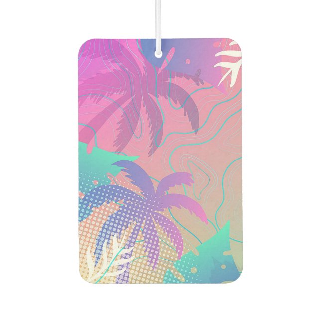 „Palmbaum“-Lufterfrischer Autolufterfrischer (Vorderseite)