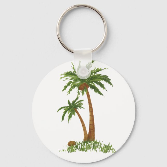 PALMBAUM SCHLÜSSELANHÄNGER (Vorderseite)