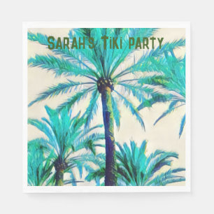 Palmbaum tiki Party Napkins Serviette
