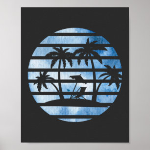 PALMBÄUME POSTER