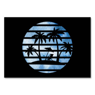 PALMBÄUME TISCHNUMMER