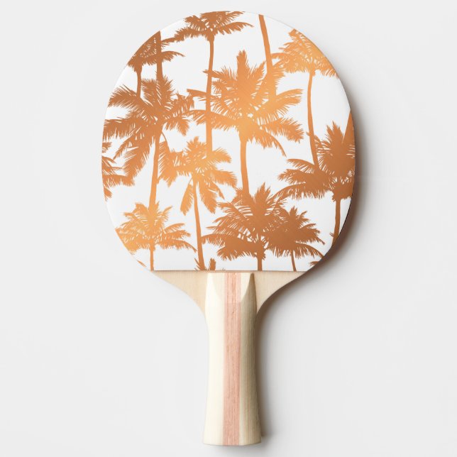 Palmbaummuster Tischtennis Schläger (Vorderseite)