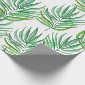 Palmblätter Geschenkpapier