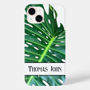 Palmblätterblättern, tropisches Blattwerk, Regenwa Case-Mate iPhone 14 Hülle