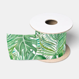 Palmblattwäschestoff Satinband