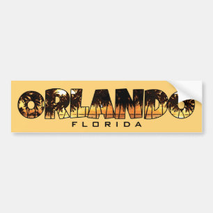 Palme-Autoaufkleber Orlandos Florida Autoaufkleber