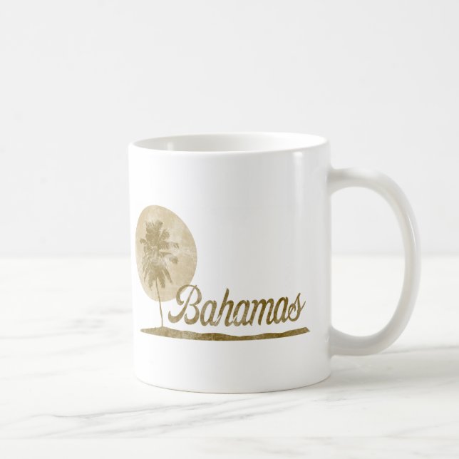 Palme Bahamas Kaffeetasse (Rechts)