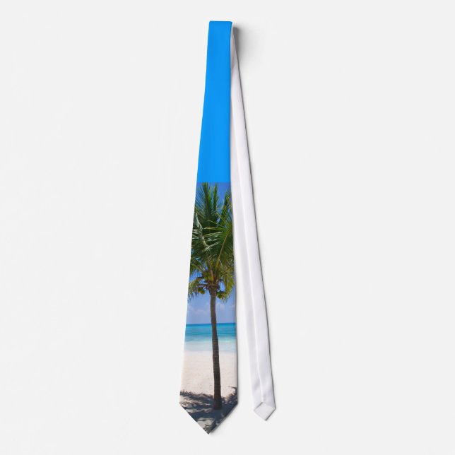 Palme Bahamas Krawatte (Vorderseite)