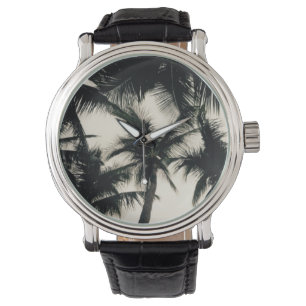 Palme-Foto-Uhr durch Willowcatdesigns Armbanduhr