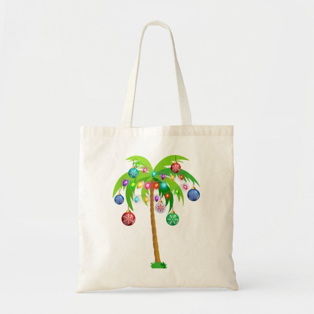 Palme hawaii Strand tropisch x Tragetasche (Vorne)