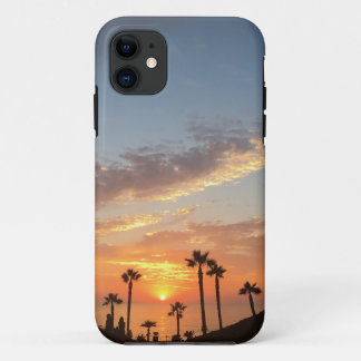 Palme-Sonnenuntergang Case-Mate iPhone Hülle