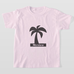 Palme Tree (Mexiko Urlaub) - Kids' Basic T - Shirt