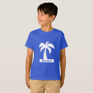 Palme Tree (Mexiko Urlaub) - Kids' Basic T - Shirt