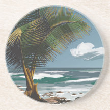 Palme und Strand