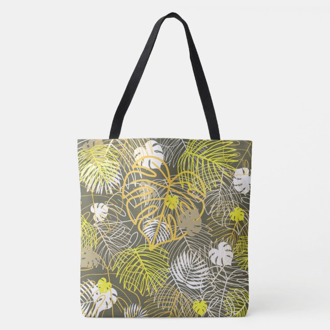 Palmeindruck Tasche (Vorderseite)