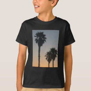 Palmen bei Sonnenuntergang T-Shirt