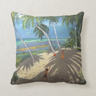 Palmen Clovelly Strand Barbados 2013 Kissen