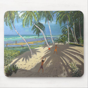 Palmen Clovelly Strand Barbados 2013 Mousepad