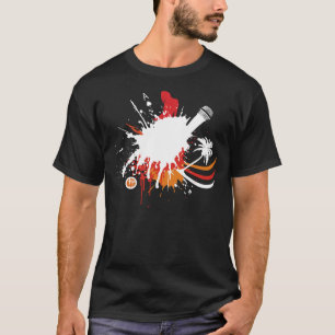 Palmen-Explosion T-Shirt