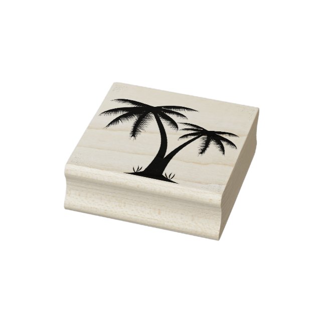 Palmen Gummistempel (Stempel)