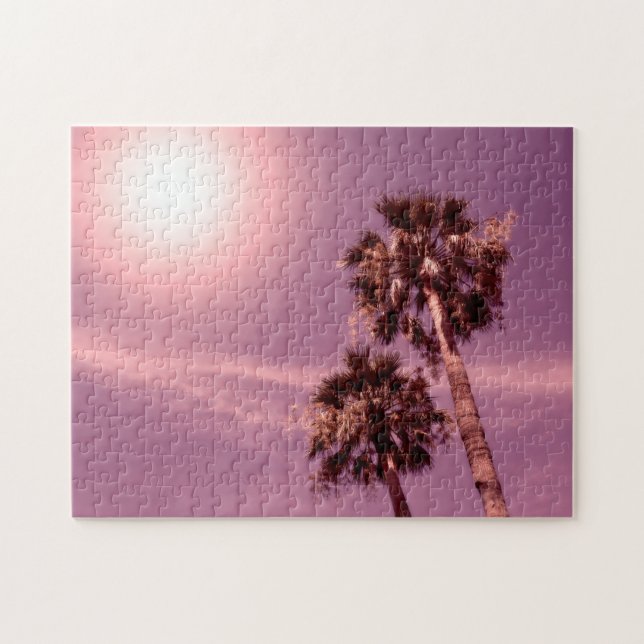 Palmen im Sonnenlicht (Horizontal)