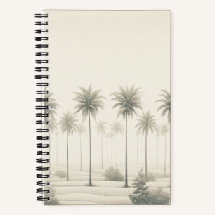 Palmen in Miami Notizbuch