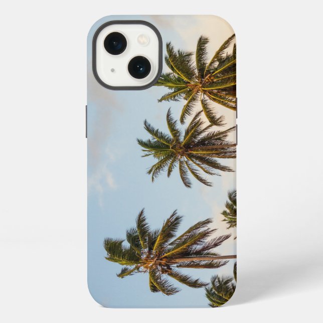 Palmen iPhone Hülle (Rückseite)