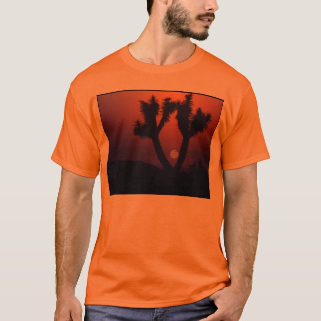 Palmen Kalifornien Joshua-Baum-29 T-Shirt (Vorderseite)
