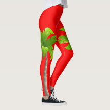Palmen-Leggings