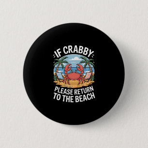 Palmen Ozean Krebs Krebs Button