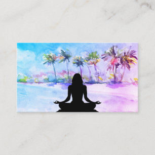 *~* Palmen-Ozean-Seemindfulness-Meditations-Yoga Visitenkarte