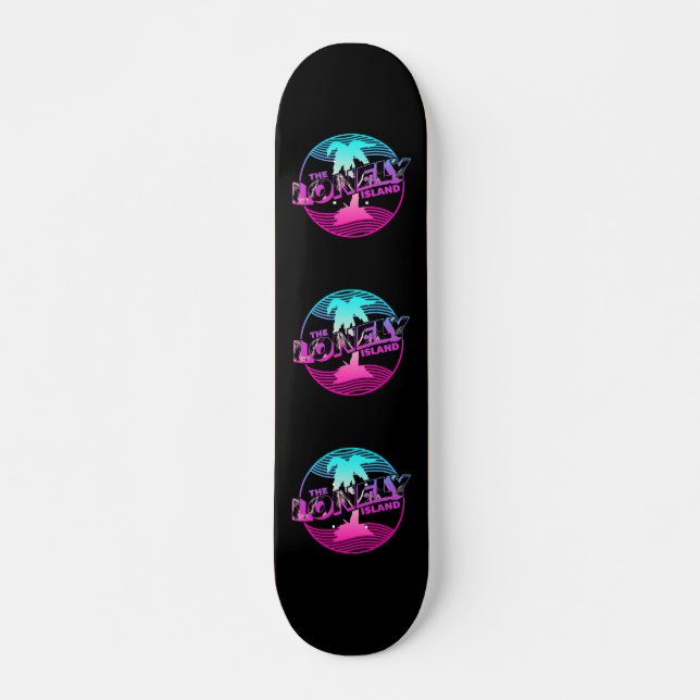 Palmen Skateboard (Vorne)