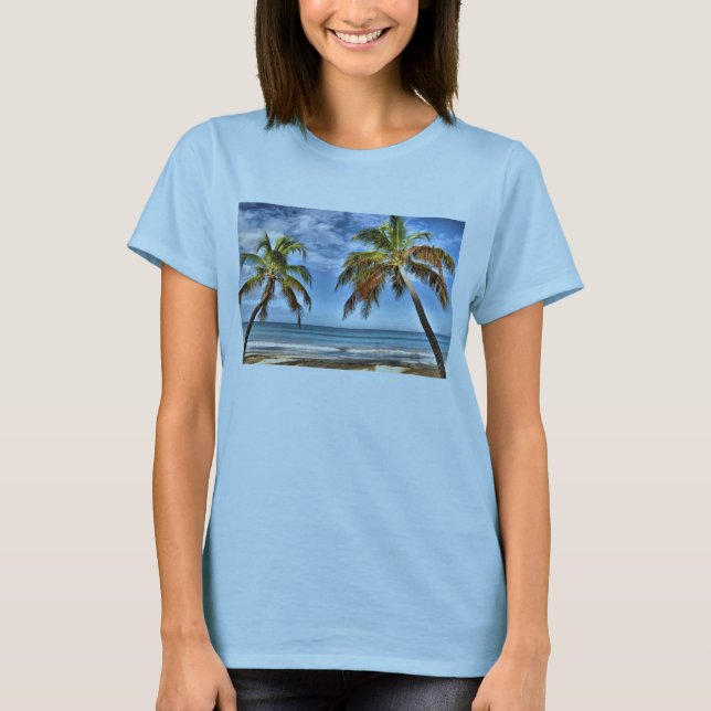 Palmen T-Shirt (Vorderseite)
