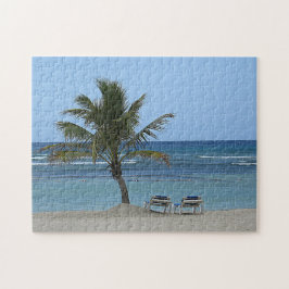 Palmenbaum am Strand