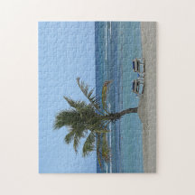 Palmenbaum am Strand
