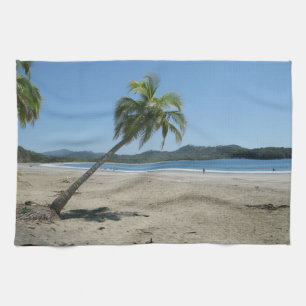 Palmenbaum am Strand Handtuch