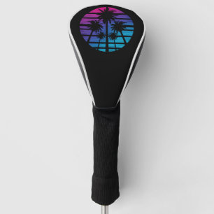 Palmenbaum Hawaiianischer Strand Sommerferien Golf Headcover
