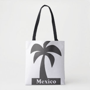 Palmenbaum (Mexiko-Urlaub) - Custom All-over-Prin Tasche