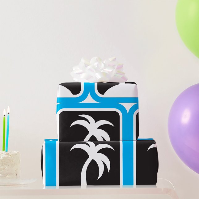 Palmenbaum-Symbol Geschenkpapier (Von Creator hochgeladen)